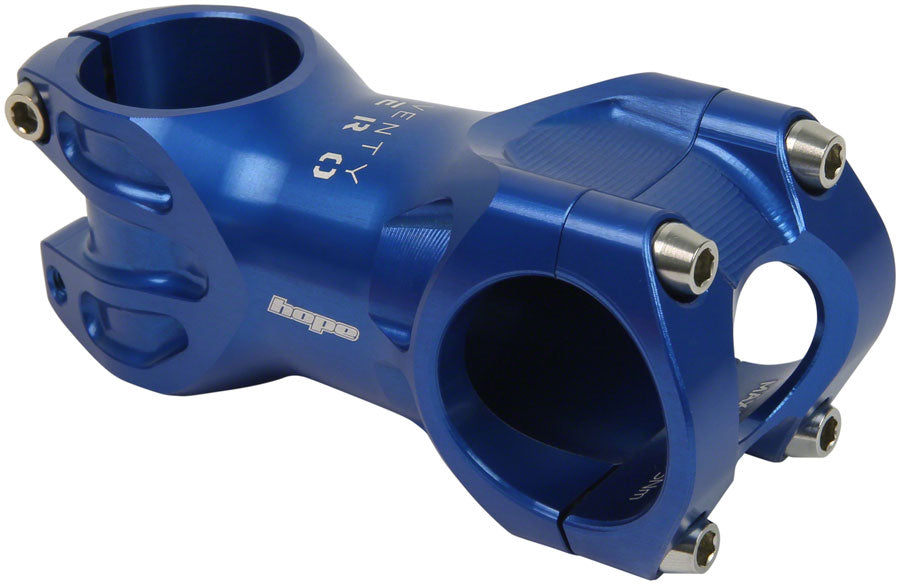 Hope XC Stem - 70mm 31.8 Clamp +/-0 1 1/8" Blue