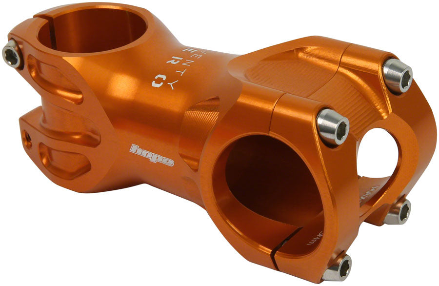 Hope XC Stem - 70mm 31.8 Clamp +/-0 1 1/8" Orange