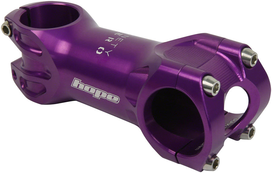 Hope XC Stem - 90mm 31.8 Clamp +/-0 1 1/8" Purple