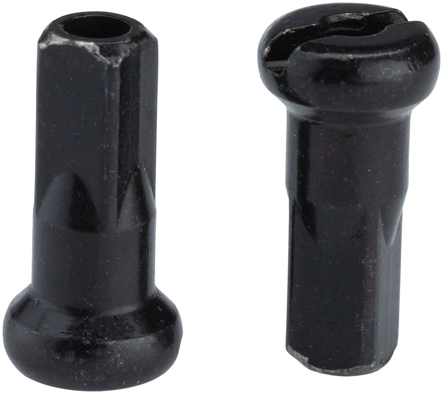 DT Swiss Standard Brass Nipples: 2.34 x 14.5mm Black Box of 100