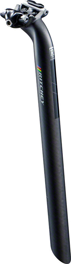 Ritchey WCS Carbon 1-Bolt Seatpost: 31.6 400mm 25mm Offset Black