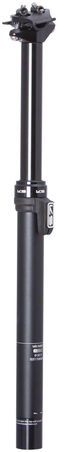 KS E20 Dropper Seatpost - 30.9mm 125mm Black