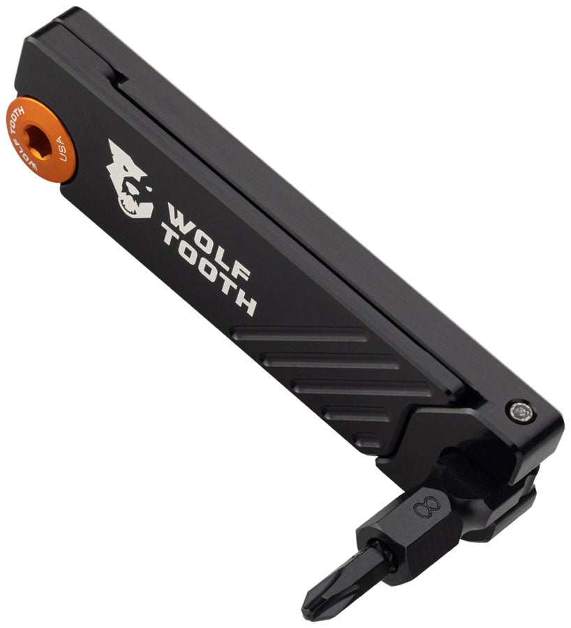 Wolf Tooth 6-Bit Hex Wrench Multi-Tool with Keyring - Orange