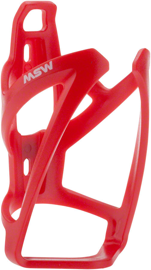 MSW PC-110 Composite Bottle Cage Red