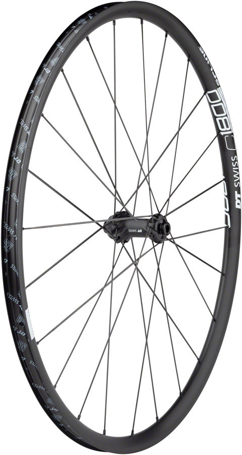 DT Swiss C 1800 Spline Front Wheel - 700 12 x 100mm Center-Lock Black