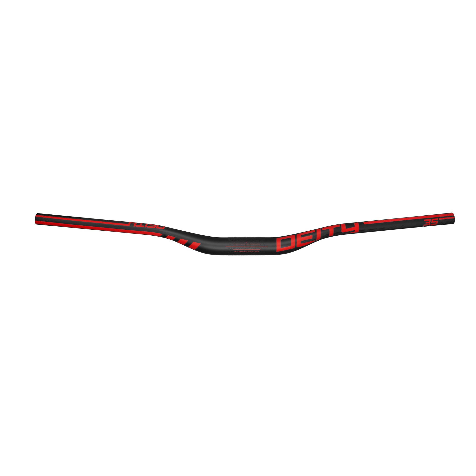 Deity Speedway Carbon Riser Bar (35) 30mm/810mm Red