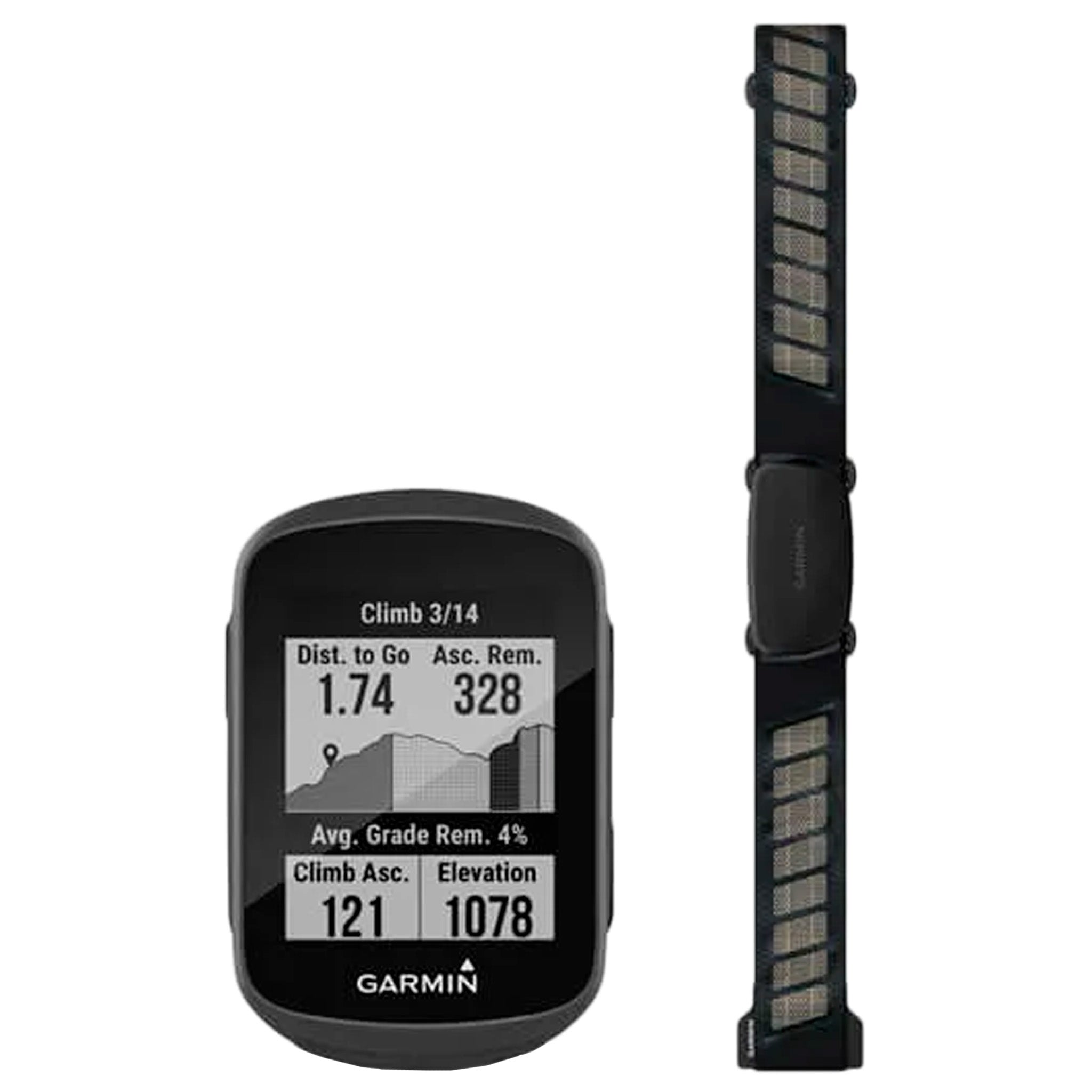Garmin Edge 130 Plus GPS Bundle Black