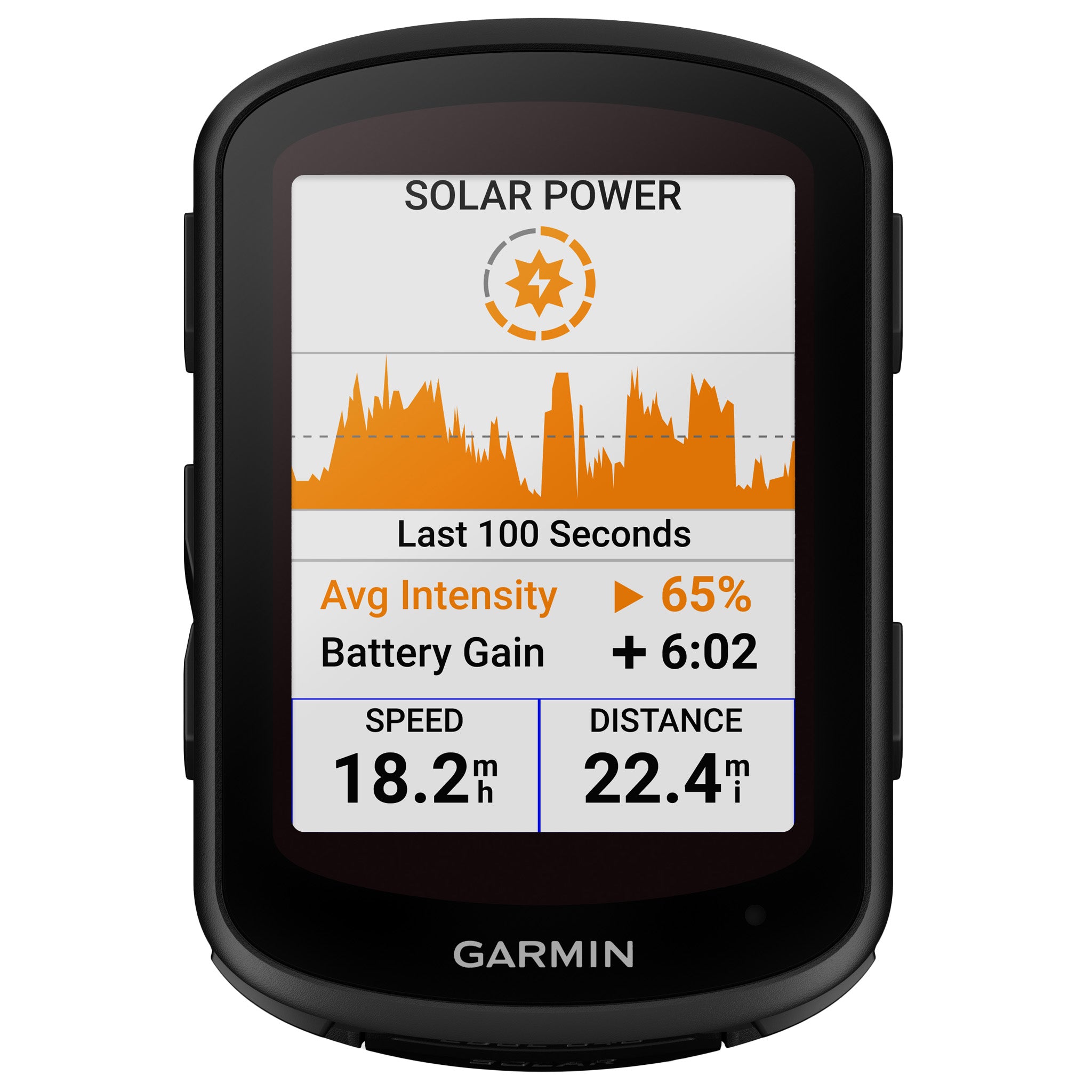 Garmin Edge 840 Solar Bike Computer - GPS Wireless Black