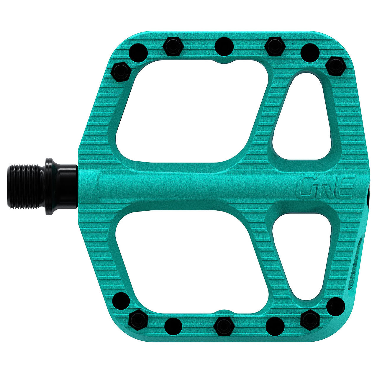 OneUp Components Small Comp Platform Pedals Turquoise