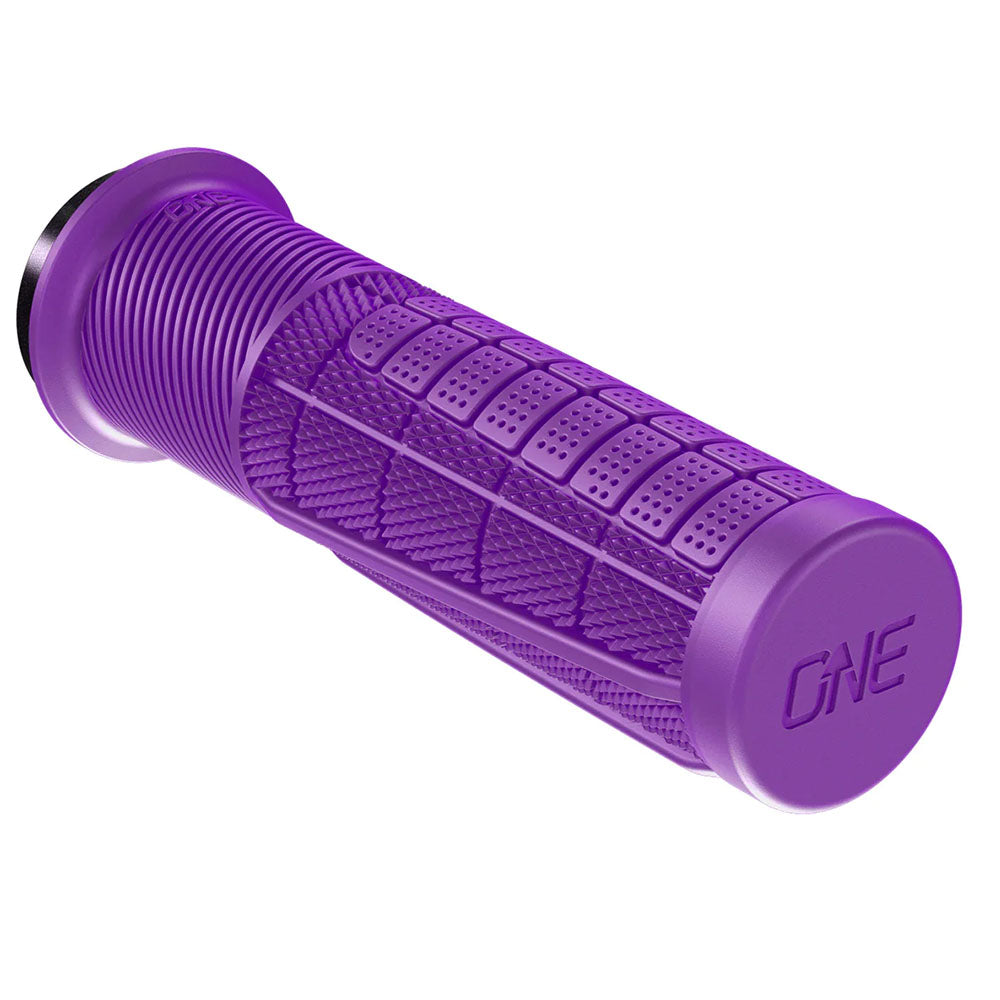 OneUp Components Thick Lock-On Grips Purple