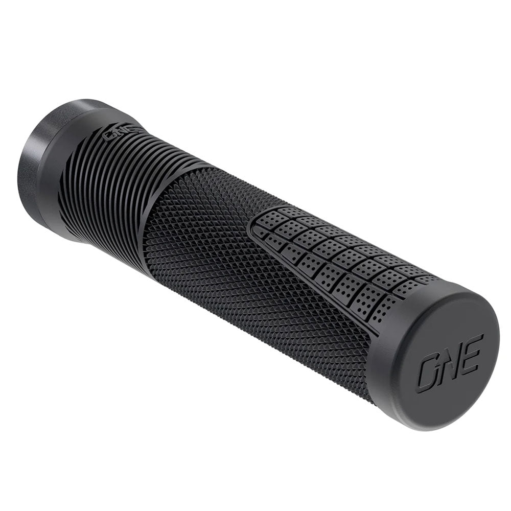 OneUp Components Thin Lock-On Grips Black