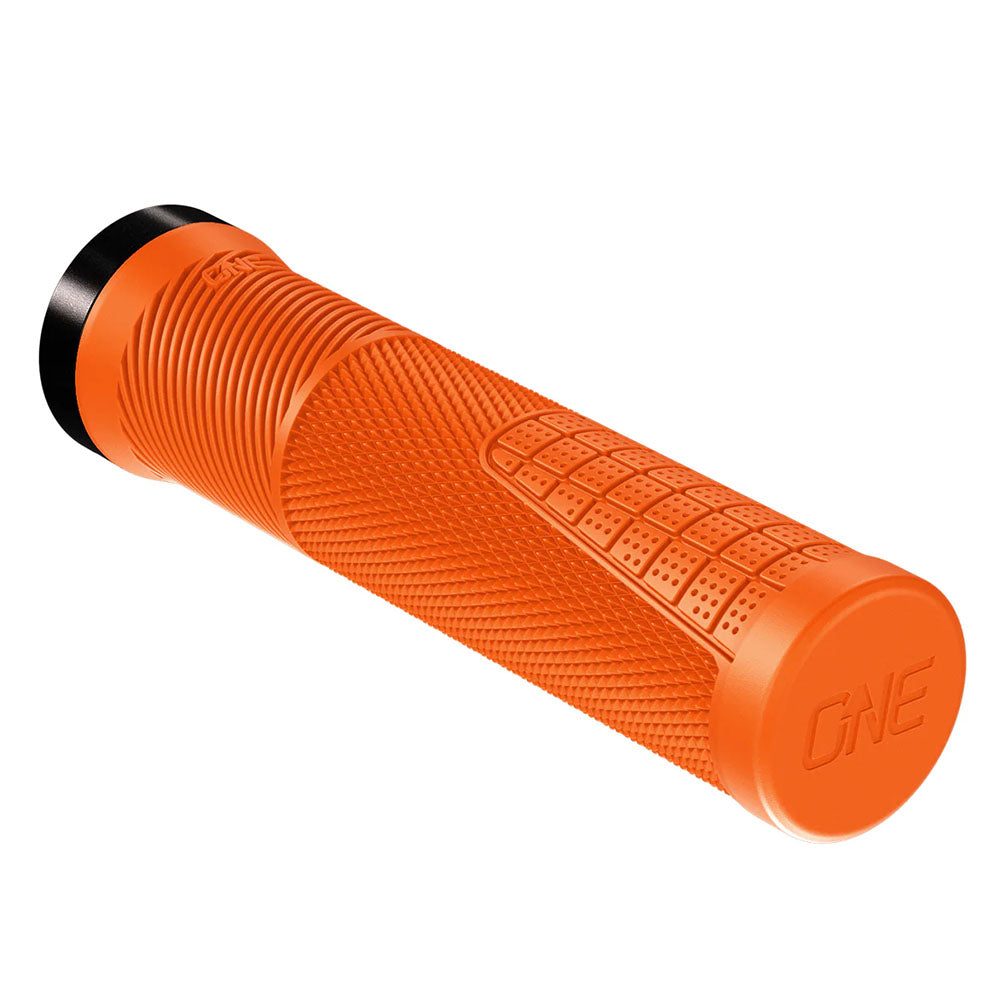 OneUp Components Thin Lock-On Grips Orange