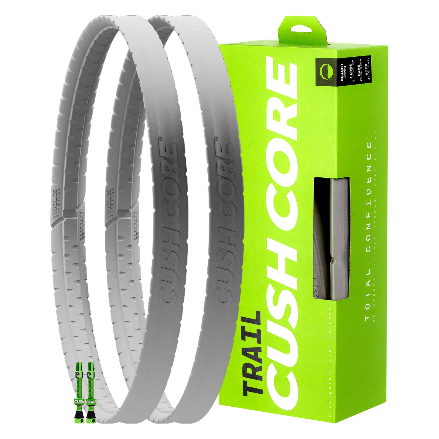 Cush Core Trail Tire Insert Mixed 27.5"/29" Set with Valves