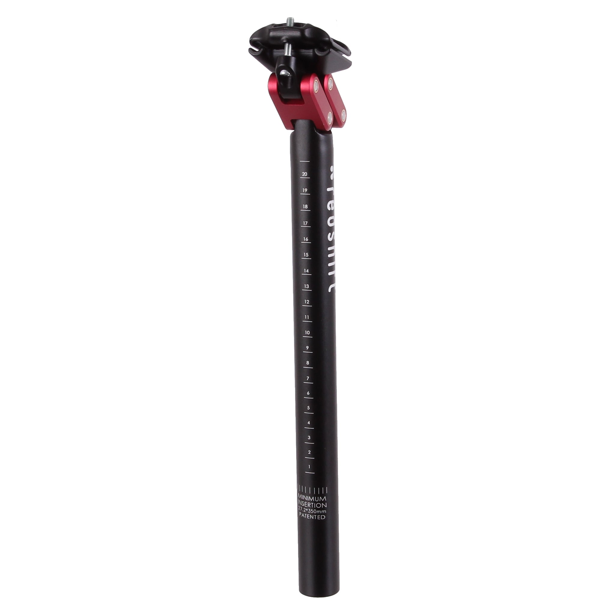 Redshift Sports Dual Position Seatpost 27.2 x 350mm - Red