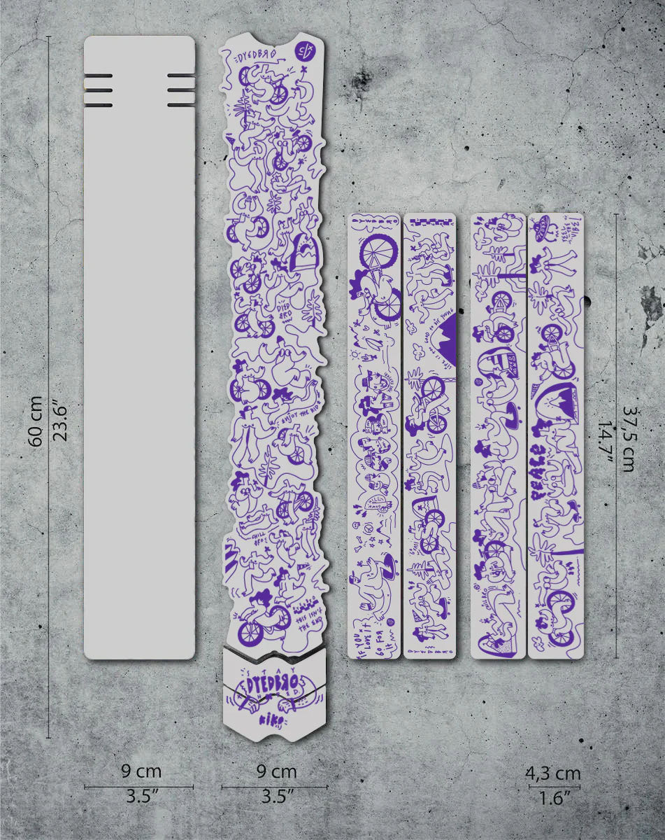 DYEDBRO Frame Protection Kiko Dark  