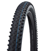 Schwalbe Racing Ray Addix Tire 27.5''x2.25 Folding Tubeless Ready Addix Speedgrip Super Ground TL Easy 67TPI Black