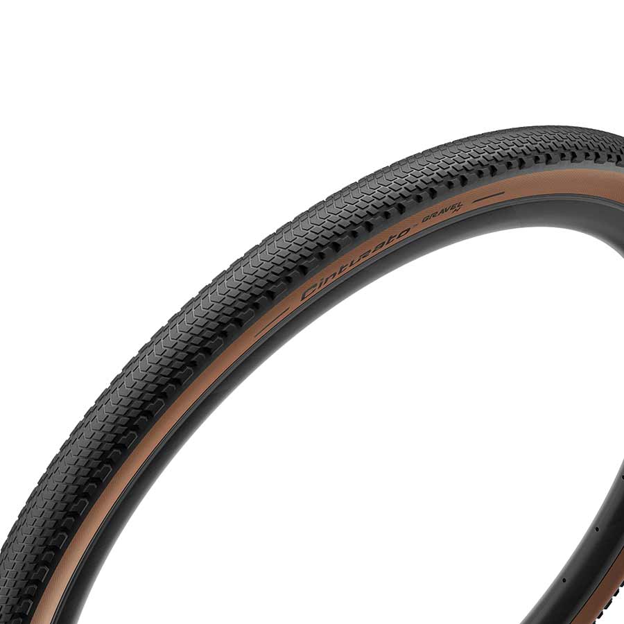 Pirelli Cinturato Gravel H Tire - 650b x 45 Tubeless Folding Classic Tan