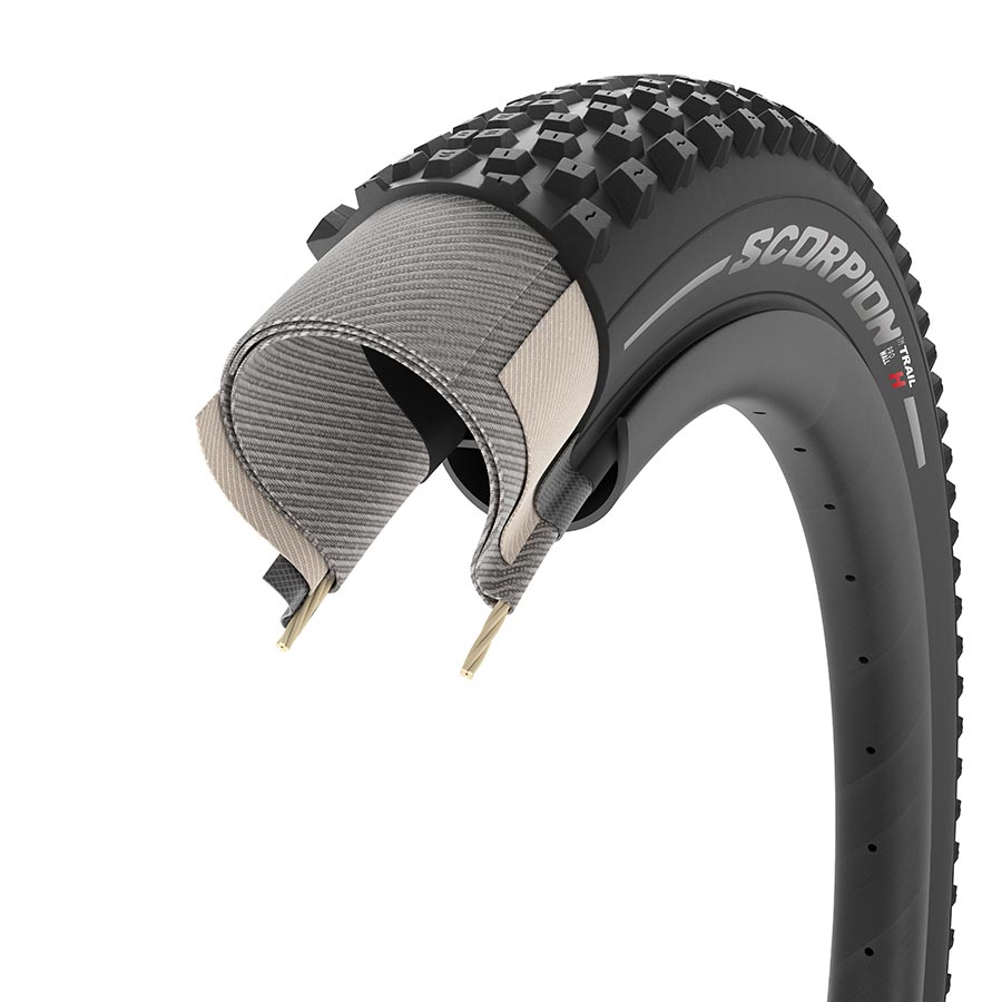 Pirelli Scorpion Trail H Mountain Tire 29x2.40 Folding Tubeless Ready SmartGRIP ProWALL 60TPI Black