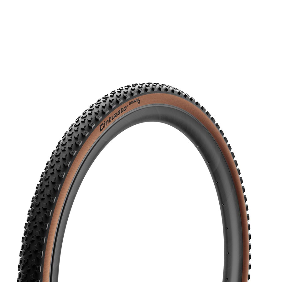 Pirelli Cinturato Gravel S Tire - 700 x 40 Tubeless Folding Classic Tan