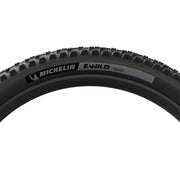 Michelin E-WILD RACING LINE Rear Mountain Tire 27.5"x2.60 Folding Tubeless Ready MAGI-X 4x55 Black