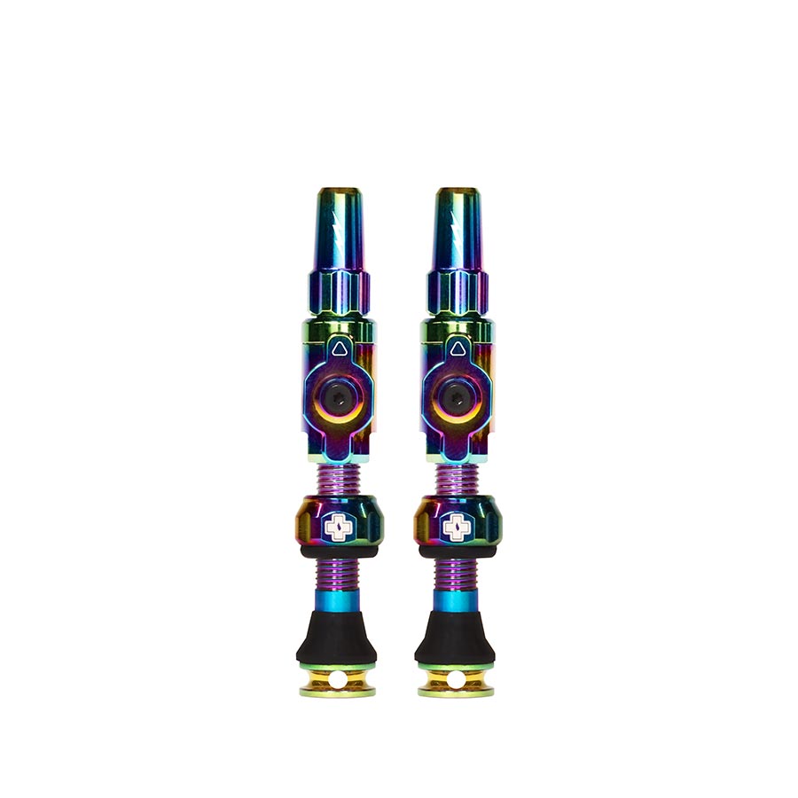 Muc-Off Big Bore Hybrid Tubeless Valve 65mm Pair - Iridescen