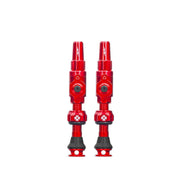 Muc-Off Big Bore Hybrid Tubeless Valve 65mm Pair - Red