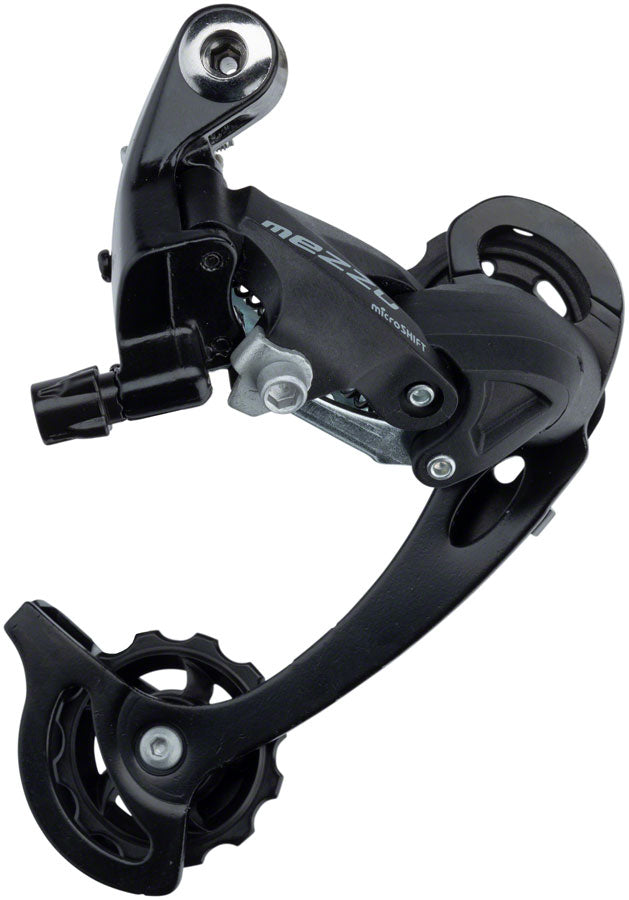 microSHIFT Mezzo M36 Rear Derailleur - 8/9 Speed Long Cage Black