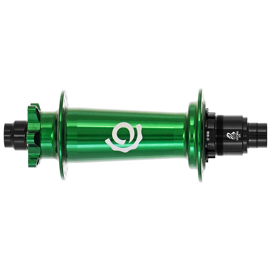Industry Nine Hydra Classic Boost 6B Disc Hub Rear 32H 12mm TA 148mm SRAM MICROSPLINE Green