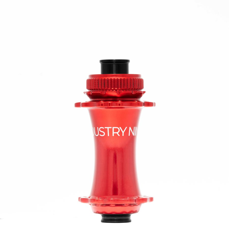 Industry Nine Solix M Classic Front Disc Hub Front 24H 15mm TA 110mm Boost Red