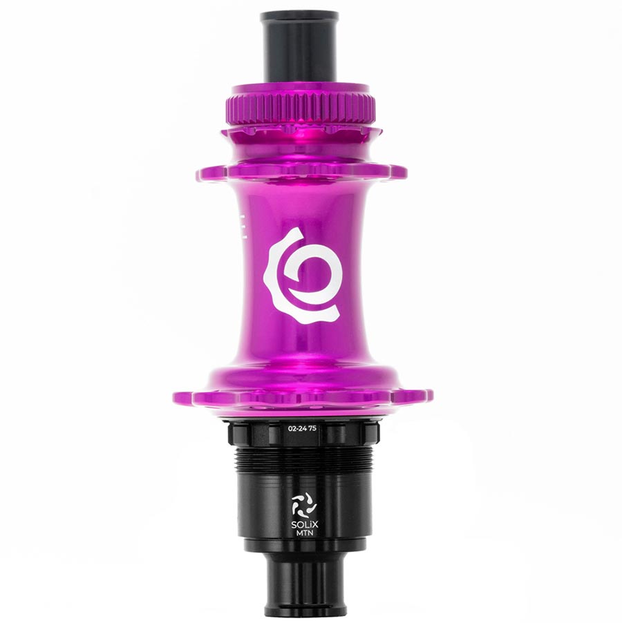 Industry Nine Solix M Classic Rear XD Disc Hub Rear 24H 12mm TA 148mm SRAM XD Purple