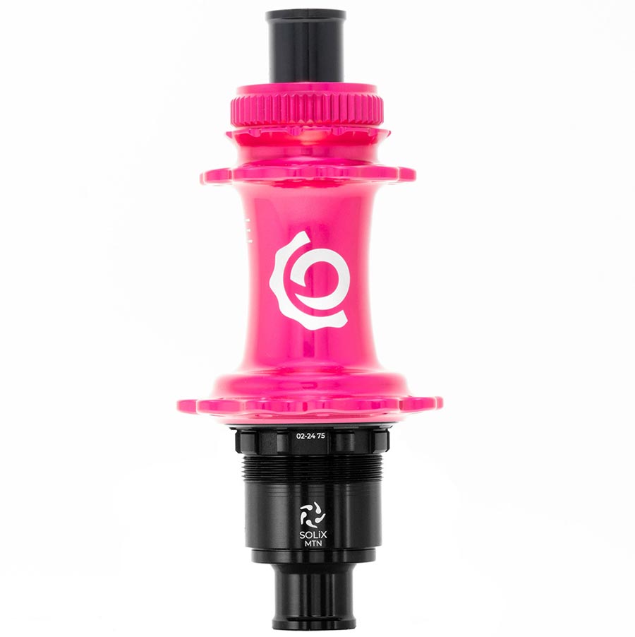 Industry Nine Solix M Classic Rear XD Disc Hub Rear 24H 12mm TA 148mm SRAM XD Pink