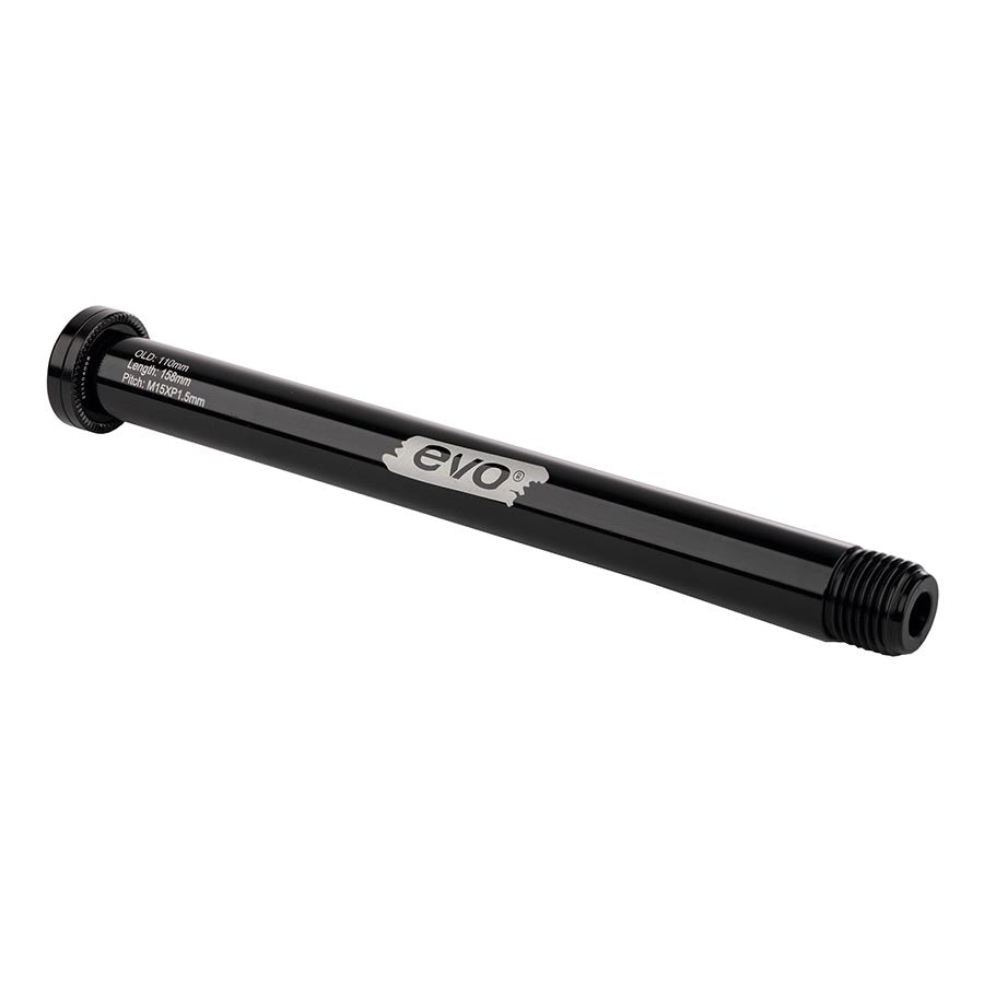 EVO Shaft Bolt Thru Axle Front 15x110mm TA Length: 158mm Thread Length: 12mm Thread Pitch: M15x1.50 RockShox