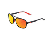 Eyewear 100% Kasia Black/HiPER Red Lens