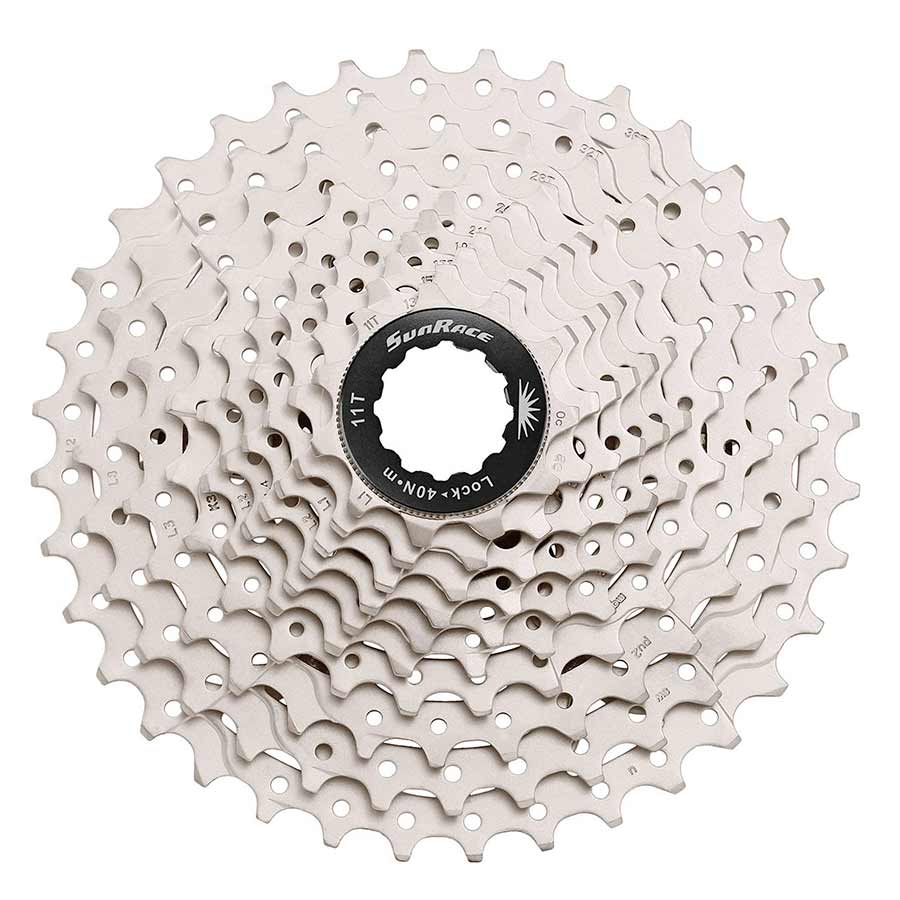 Sun Race CSMS3 Cassette 10 sp. 11-42T For Shimano/SRAM Metallic Silver