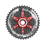 Sunrace CSRX8 EAY Cassette Blast Chrome Plated Speed: 11 11-42T