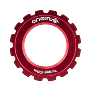 Origin8 CenterLock Disc Lockring Red Rotor