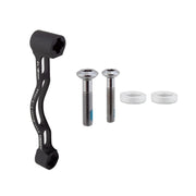Origin8 TorqLite Post Mount Disc Adapter FT/RR Post Mount Post Mount Black +20mm