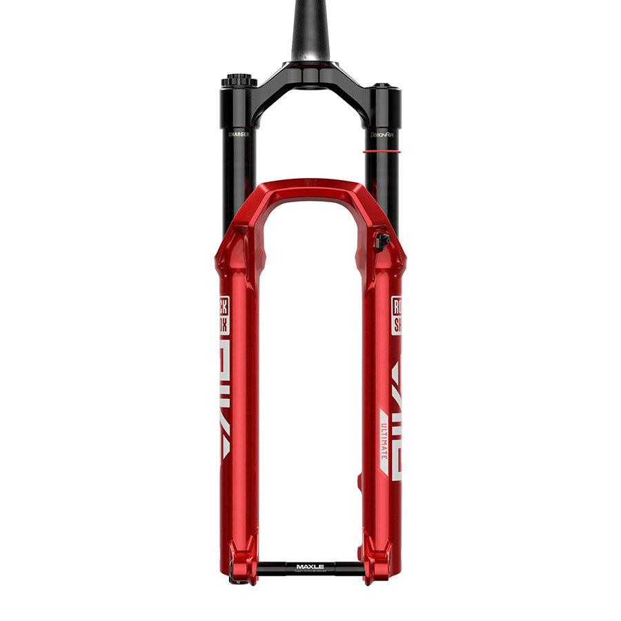 RockShox Pike Ultimate C2 Suspension Fork 27.5 DebonAir+ W/ButterCups 130mm 1-1/8-1.5 15x110mm TA Rake: 37mm Red