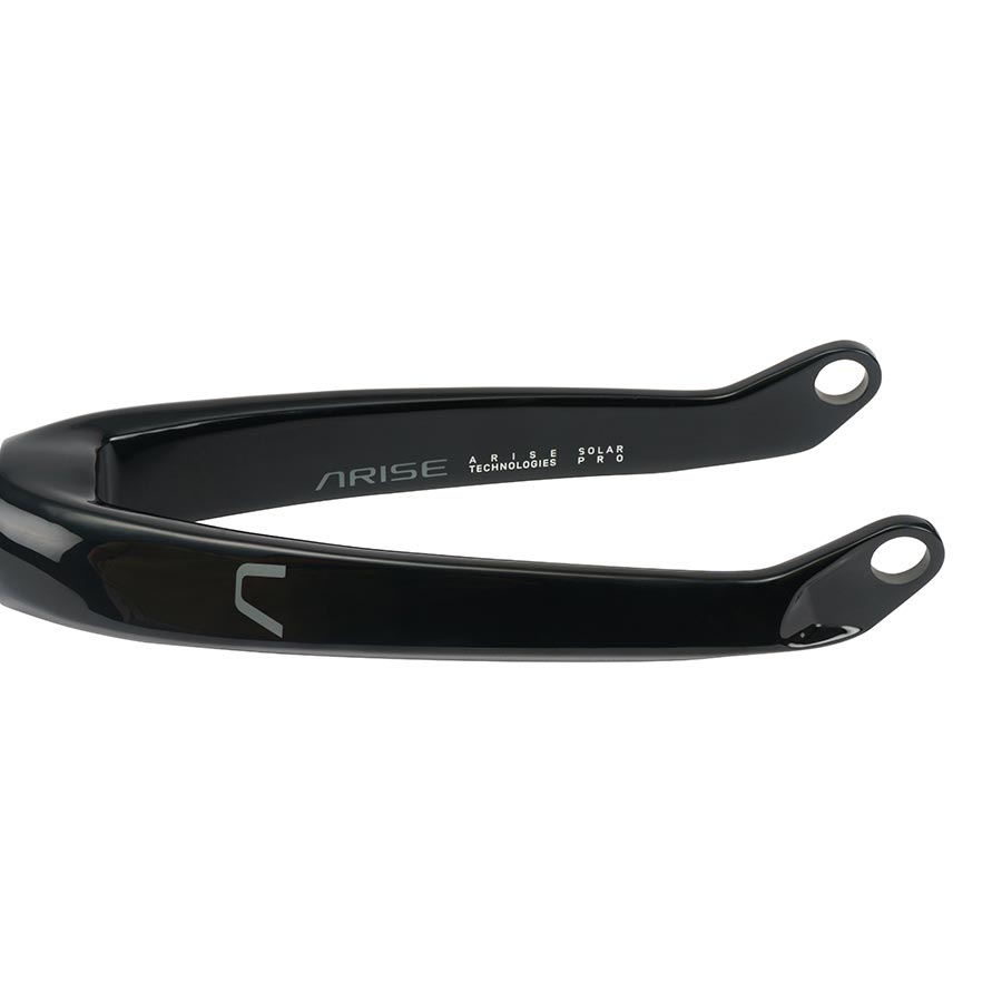 ARISE Solar Pro Rigid Fork 20'' 1-1/8''-1.5'' 10x100mm Rake: 32mm Black