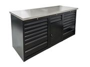 Tool Unior 6 Foot Workbench Black