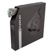 Origin8 SS Slick Polished MTB Brake Cable Front or Rear 2800mm 1.5mm SS Silver Box of 100 MTB