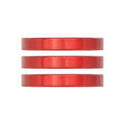 Industry Nine iRiX Headset Spacer 1-1/8 Height: 5mm Aluminum Red 3pcs