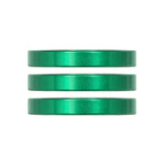 Industry Nine iRiX Headset Spacer 1-1/8 Height: 5mm Aluminum Green 3pcs