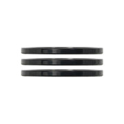 Industry Nine iRiX Headset Spacer 1-1/8 Height: 2.5mm Aluminum Black 3pcs