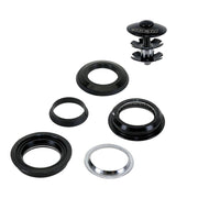 Neco Neco 1 1/8" Semi Headset : ZS44/28.6 | ZS44/30 ZeroStack Complete Black