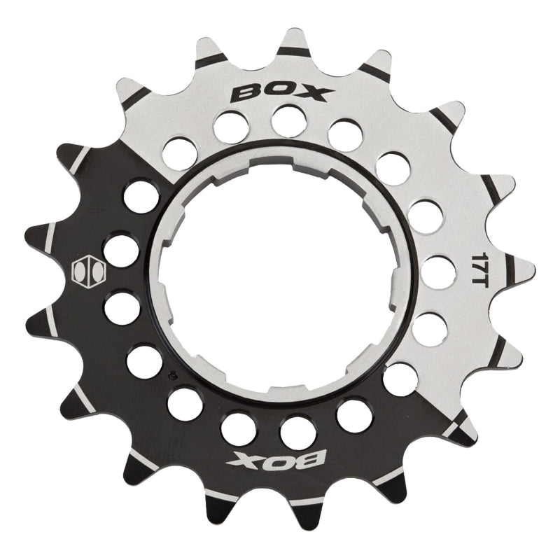 BOX Box One 3/32" CNC AL 7075 Cog Black - 17t