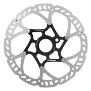 SwissStop Catalyst Pro Disc Rotor - 220mm CenterLock Silver/Black