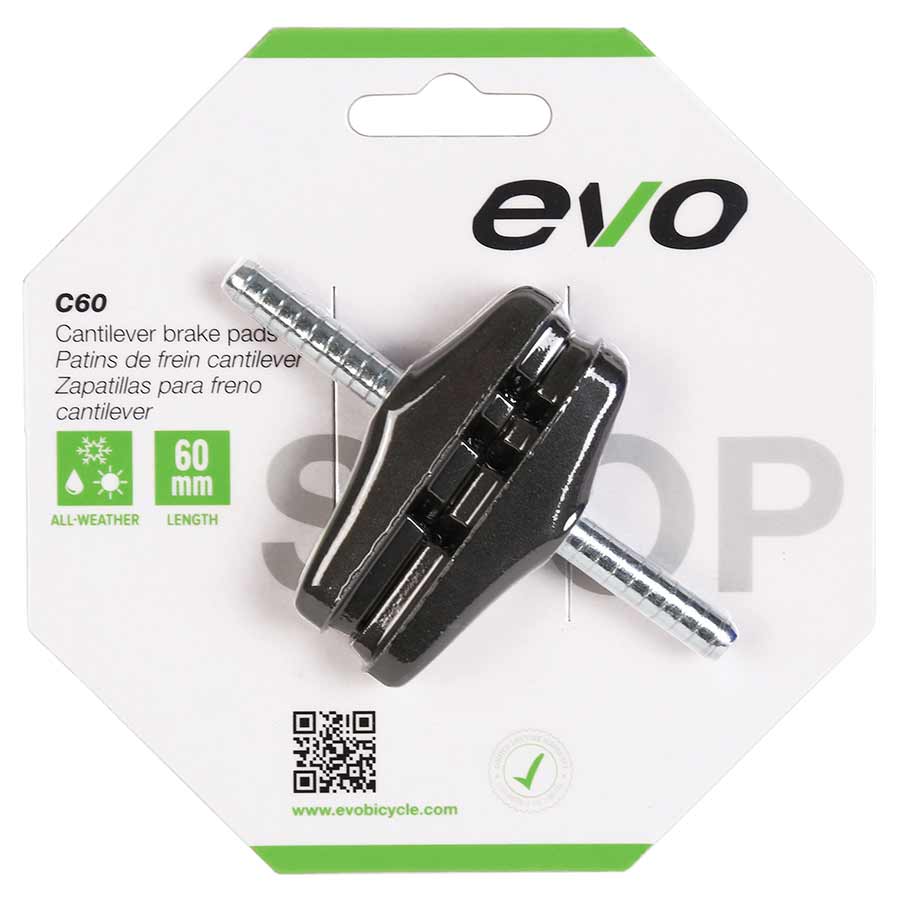 EVO C60 Cantilever brake pads 60mm Threadless post