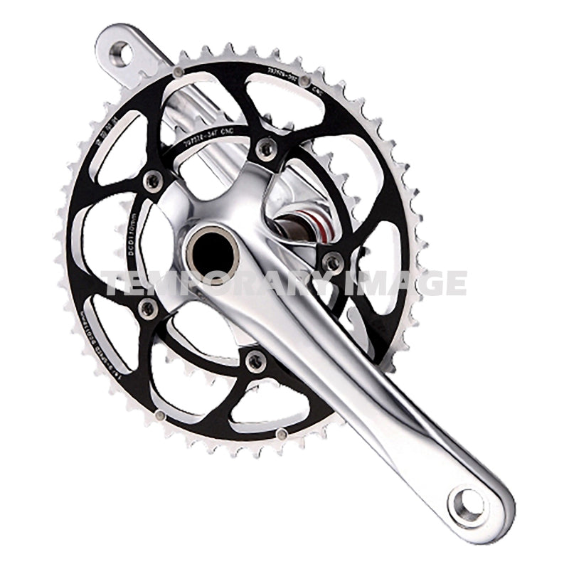 Origin8 2X 172.5x50/34 GXP crankset Black