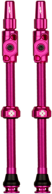 Muc-Off Big Bore Lite Tubeless Valve Stems - 3XLarge 80mm Pink